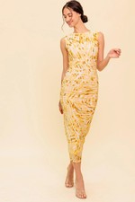 Sweet As Ever Power Mesh Bodycon Midi Dress