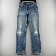 Vintage Levis Jeans Mens 33x40 (Fits 30x35) 501 XX Shrink To Fit 90s Made in USA