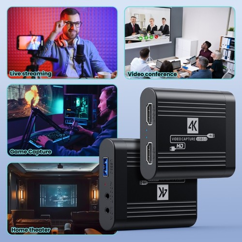 USB 3.0 Video Capture Card For 4K 1080P Video Recording And Streaming On Device - Afbeelding 6 van 8