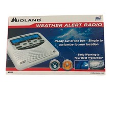 Midland NOAA Weather Alert Radio w/ Alarm Clock S.A.M.E. Digital All