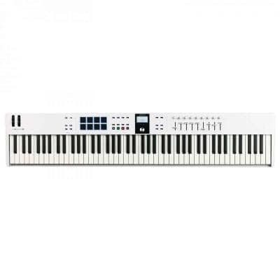 Arturia KeyLab Essential 88 MK3 MIDI Keyboard Controller - Weiß