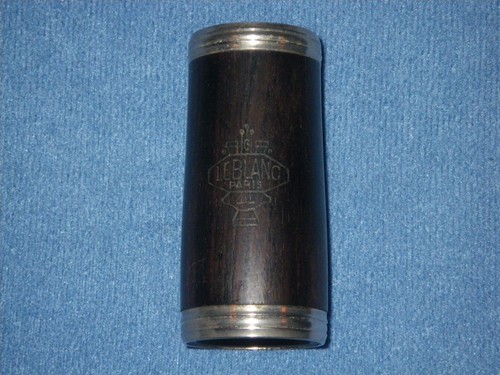 VINTAGE G. LEBLANC PARIS WOOD Bb CLARINET BARREL - 66mm, 67mm, 66.5mm (actual)