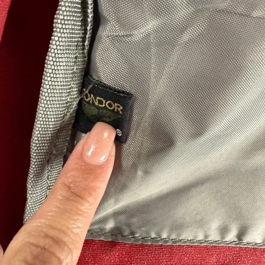 Mochila táctica Condor mochila roja Molle militar senderismo camping viaje Foto 4 de 4