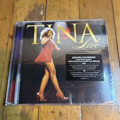 Tina Turner - Tina Live CD + DVD Set (New Sealed) 50th Anniversary Concert Tour