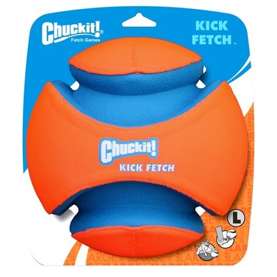 Chuckit Kick Fetch L 19 cm Ball für große Hunde zum Apportieren und spielen