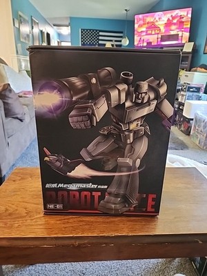Weijiang NE-01  MegaMaster Robot Force Oversized Mega Tron Masterpiece OPEN BAC