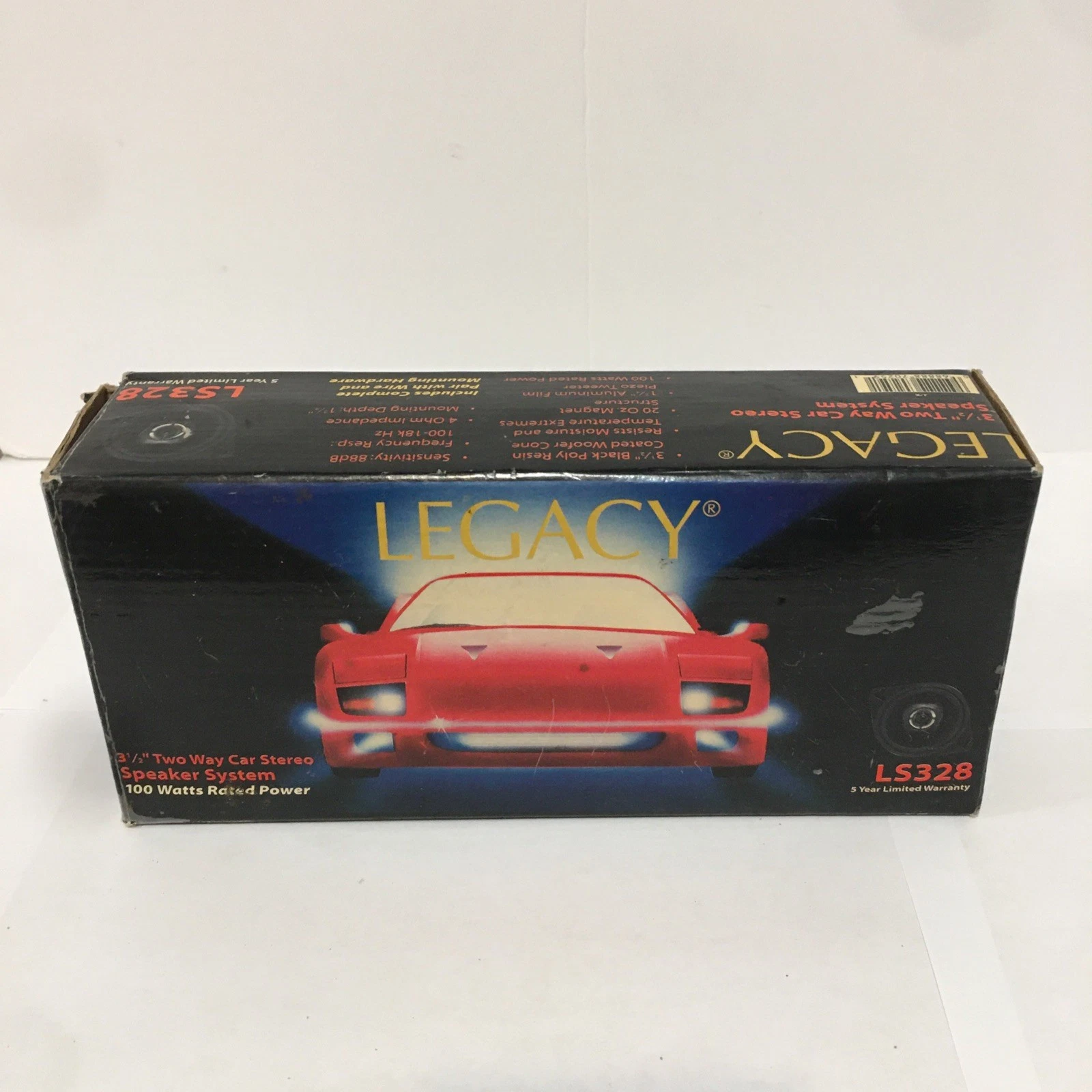 VINTAGE LEGACY HIGH PERFORMANCE AUDIO SPEAKERS LS328 NEW IN BOX image 1