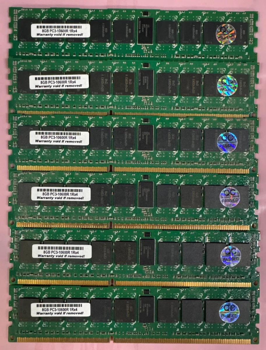 PC3-10600R (DDR3-1333) Bus Speed Network Server Memory (RAM) for