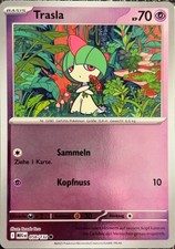 Pokemon Karte - Trasla 058/132 Reverse Holo - Deutsch - Top Zustand NM