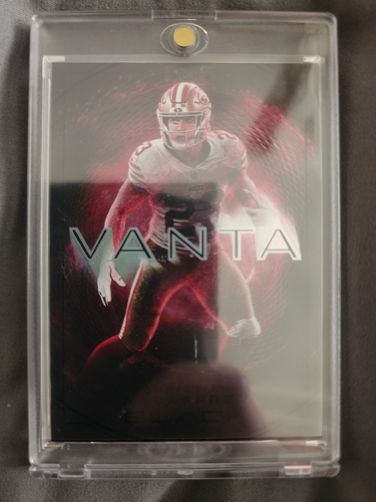 2023 Panini Black Vanta Christian McCaffrey #V10