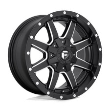 Fuel D538 Maverick 22x10 -24 Matte Black Milled Wheel 6x135 6x139.7 Qty 1 Fuel D538 Maverick 22x10 -24 Matte Black Milled Wheel 6x135 6x139.7 Qty 1