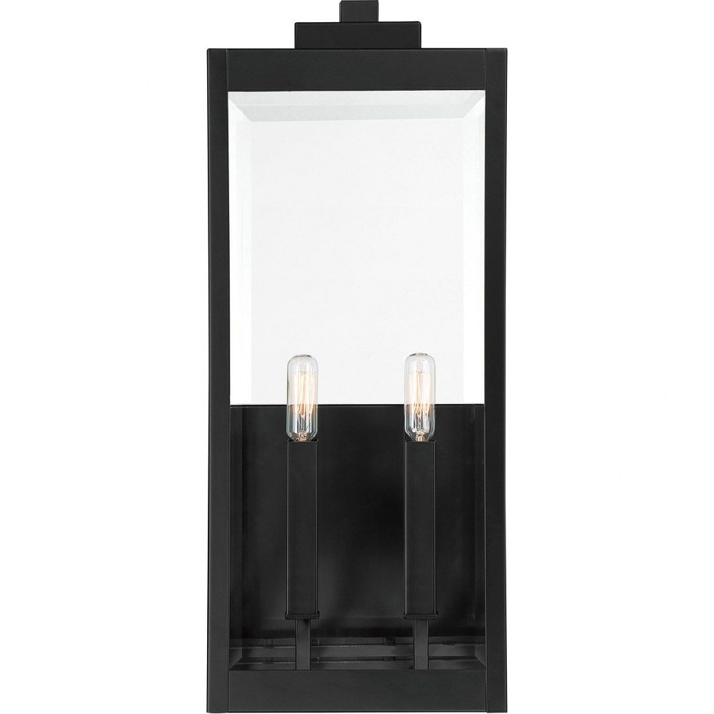 Westover 2-Light Extra Large Outdoor Wall Lantern in Transitional Style 22.75
