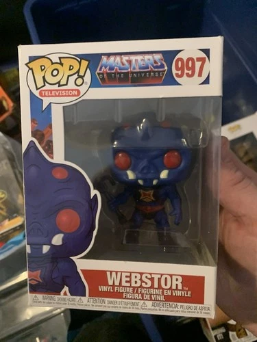 Funko POP Television #997 Mastets Of The Universe Webstor MOTU FIGURE TOY
