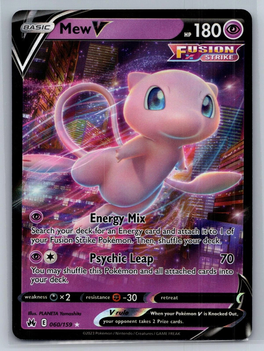 Mew V Pokémon TCG Cards for sale | eBay