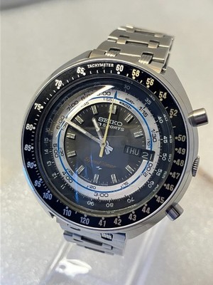 Seiko 5 Sports Speed-Timer 7015-7010 Automatic Vintage Japan Day-Date