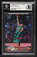 BAS 1998 Topps Stadium Club Chrome Refractor Mike Bibby #SCC31 BGS Authentic 3c7