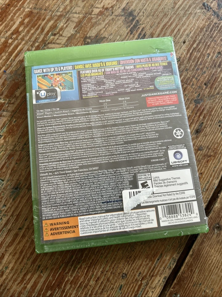 New / Sealed - Just Dance 2014 (Microsoft Xbox One) - Image 2 of 4