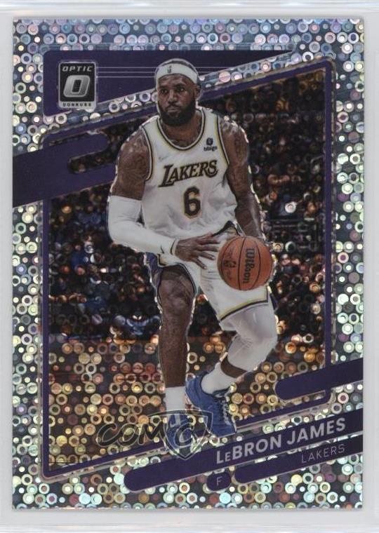 2021-22 Panini Donruss Optic Fast Break Holo Prizm LeBron James #41 0ud4