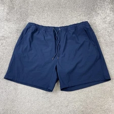 Member's Mark Tech Pull On Shorts Men's XXL Blue Stretch Athletic