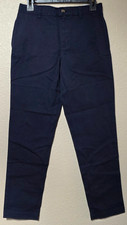 Wonder Nation Kids Blue Tough Twill Pants Reinforced Knee Size 16 BRAND NEW