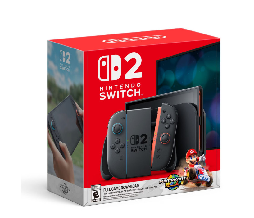 Nintendo Switch 2 + Mario Kart World Bundle SALE OFF