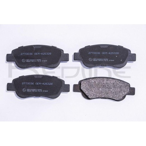 Plaquettes de frein Red-line 27TO036 pour Citroën et Opel en céramique