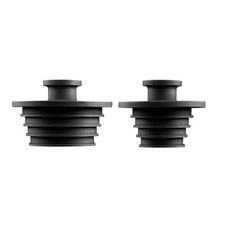 2 Pack Shower Drain Plug Silicone Sink Stopper Bathtub Seal Universal Bath Plug
