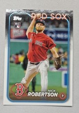 2024 Topps Complete Set - Nick Robertson #13 (RC)