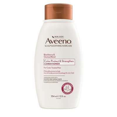 Aveeno Blackberry & Quinoa Strengthening Conditioner for Color 12 oz