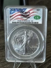 2025 American Silver Eagle First Day Delivery CAC GRADED  MS70 .999 Silver