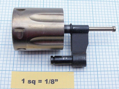 Dan Wesson stainless Cylinder  & crane  357 Mag