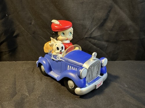 San Francisco Music Box Company Betty Boop Sports Car Trinket Box, New w/ Defect - Picture 4 of 14