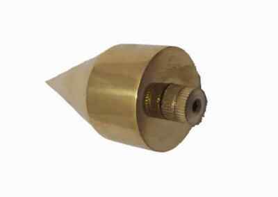 PLUMB Bob VINTAGE VOLL massiv MESSING 150 GRAMM Messing Plumb Bob Vermessungs...