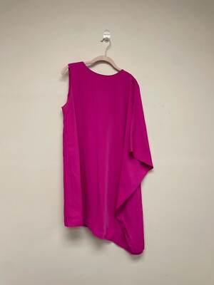 Ted Baker Hot Pink One Shoulder Dress