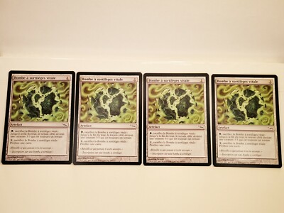 Magic - MTG - Vital Hex Bomb x4 Mirrodin - Common - Artefact - NM