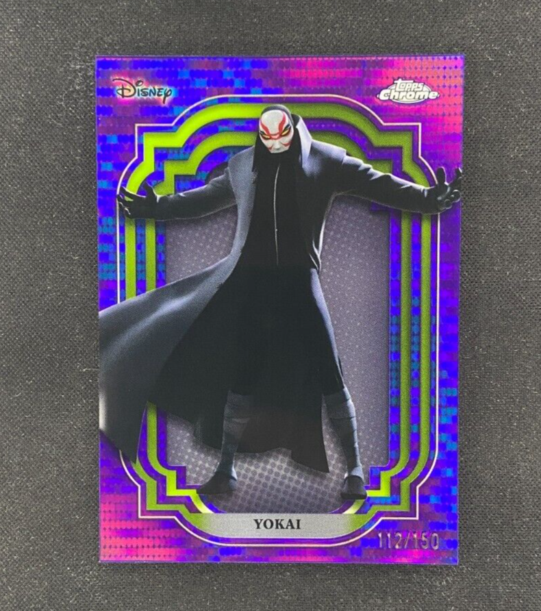 COLOくん　＜HERO's 6 ＞ Purple 2024 Topps Chrome Disney Yokai Big Hero 6 #112/150 PURPLE