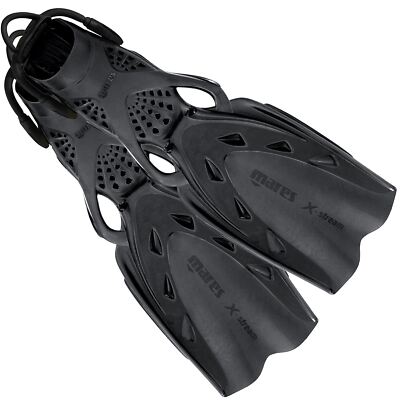 Mares X-Stream Tauchflossen - All Black / XL