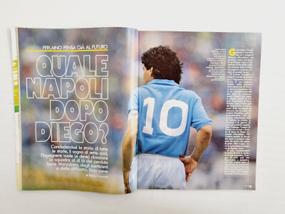 Revue Guerin Sportif N°8 - 1991 Vialli Maradona Naples Barcelone Cruyff