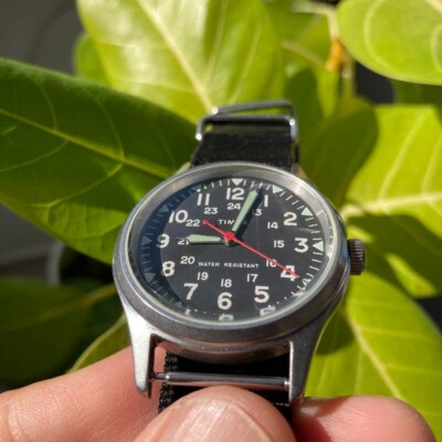 TIMEX J.CREW Watch Quartz Stainless Mens Black JCREW TODD