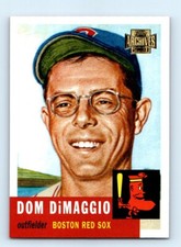 2001 Topps Archives Dom Dimaggio Boston Red Sox #103