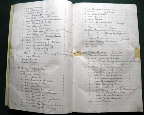 1898 REDWORTH HALL Durham, Original Schedule of Contents, Surtees Family 38pages - Picture 7 of 9