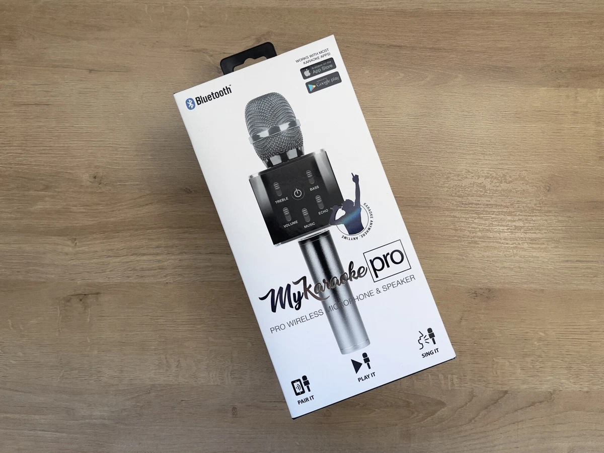 My karaoke pro microphone 2025 and speaker