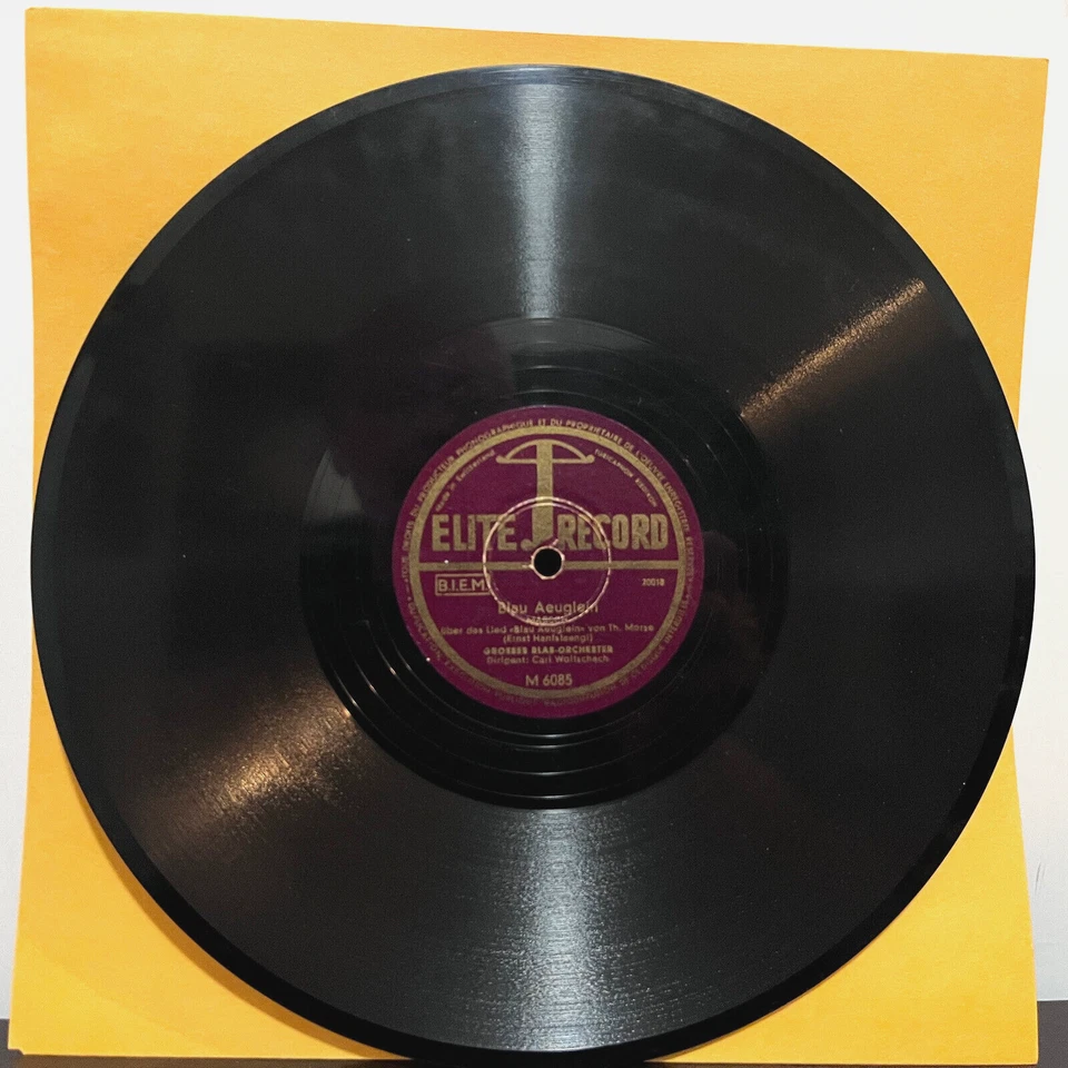 Elite 1930s Switzerland - Biau Aeuglein / Dessauer 10" Shellac 78RPM Record - V - Image 2 of 4