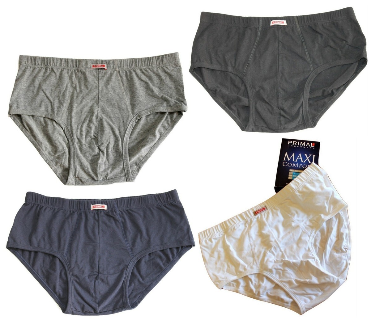 Sergio Tacchini Slip da Uomo in Cotone bielastico, Art. 9001 Pacco da 6
