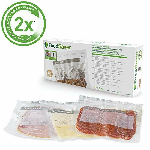Set 20 Sacchetti Sottovuoto FoodSaver 3.8L | Kit Sopravvivenza Freschezza