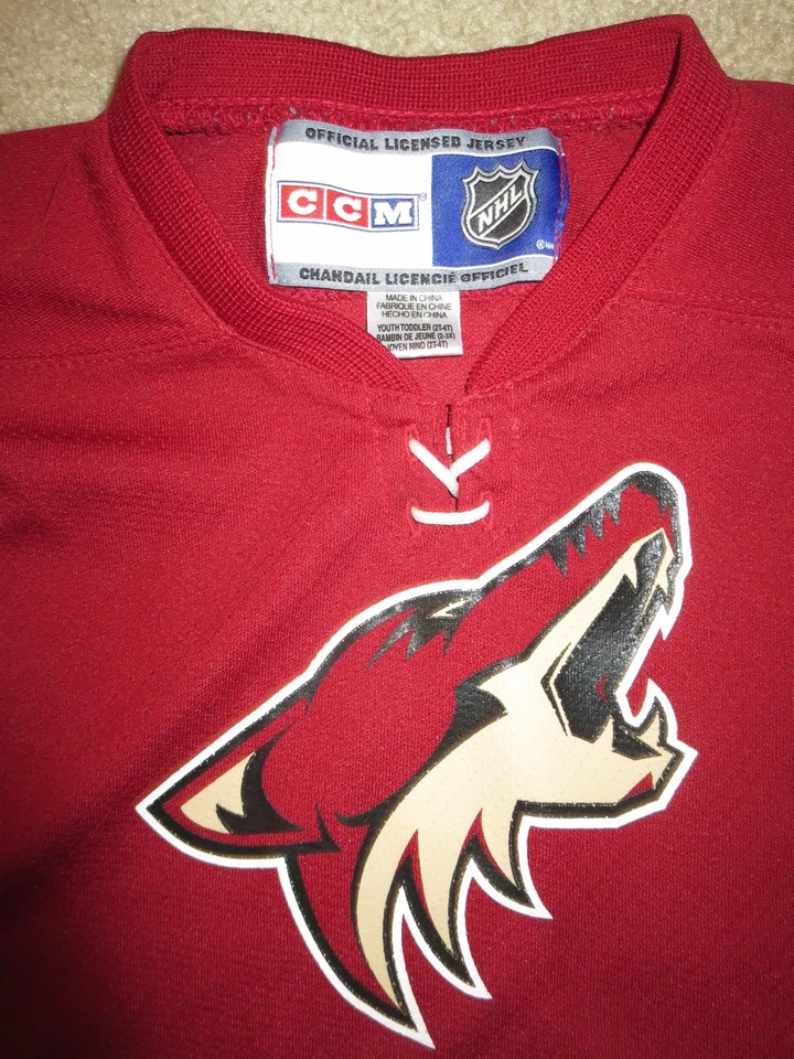 Arizona Coyotes CCM NHL Hockey Jersey Toddler 2T - 4T - Image 2 of 3