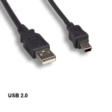 [10X] 10' USB 2.0 Type A to Mini B 5Pin Cable for PS3 Controller Camera PDA MP3