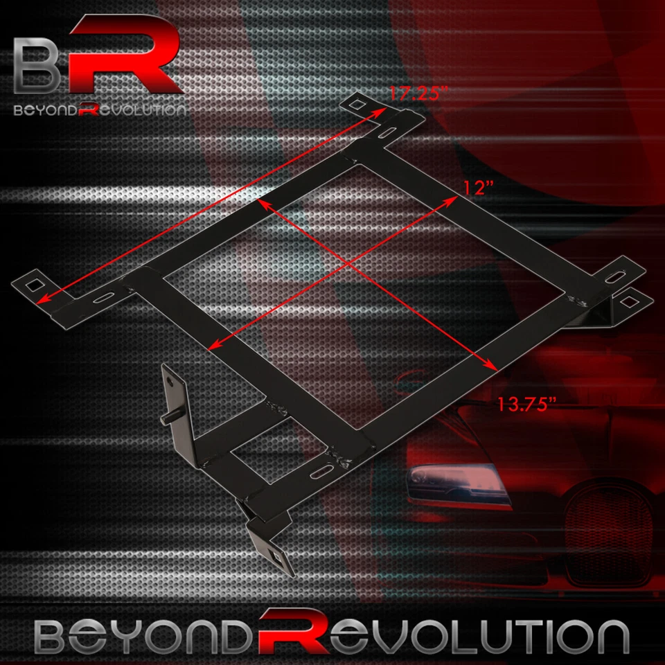 For 2005-2010 tC AT10 Driver & Passenger Side Seat Rail Bracket Mount Left+Right - Image 3 of 3