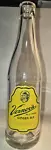 NM VERNOR'S Ginger Ale1957 DETROIT,MI 8oz ACL BOTTLE Clear Glass w/GNOME Scarce!