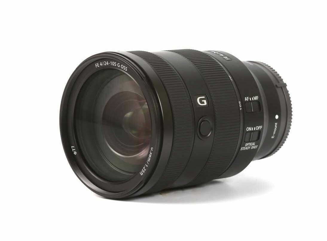 New SONY FE 24-105mm f/4 G OSS Zoom Lens - SEL24105G - No Hidden
